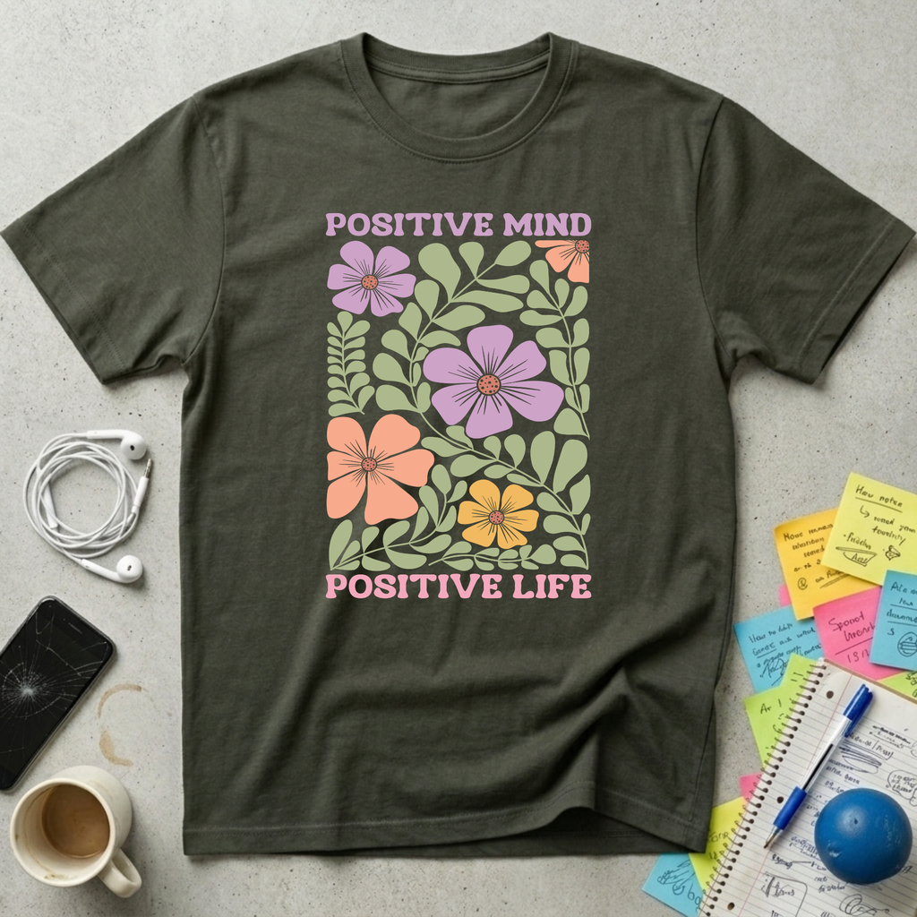 Positive Mind, Positive Life T-Shirt