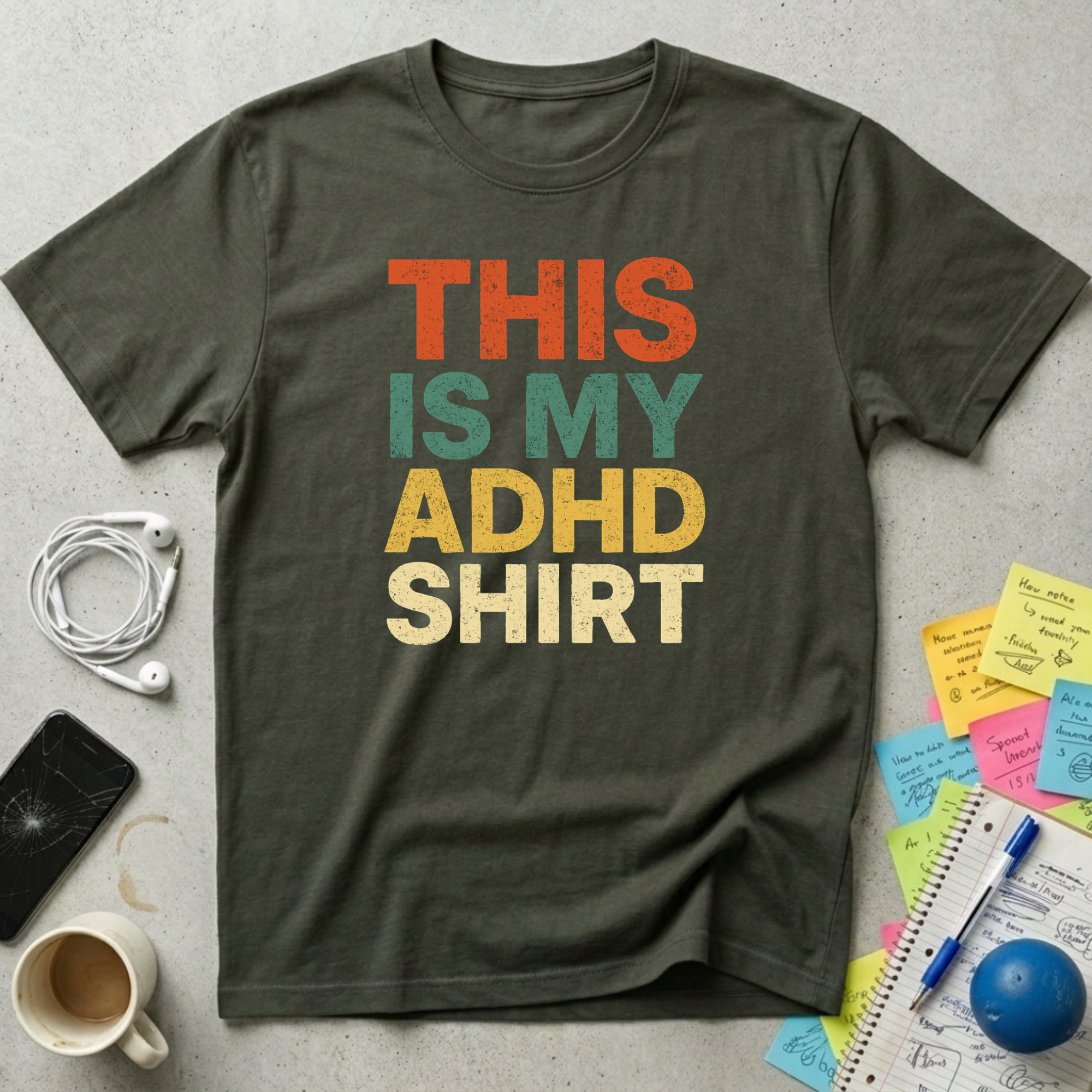 This Is My ADHD Shirt T-Shirt