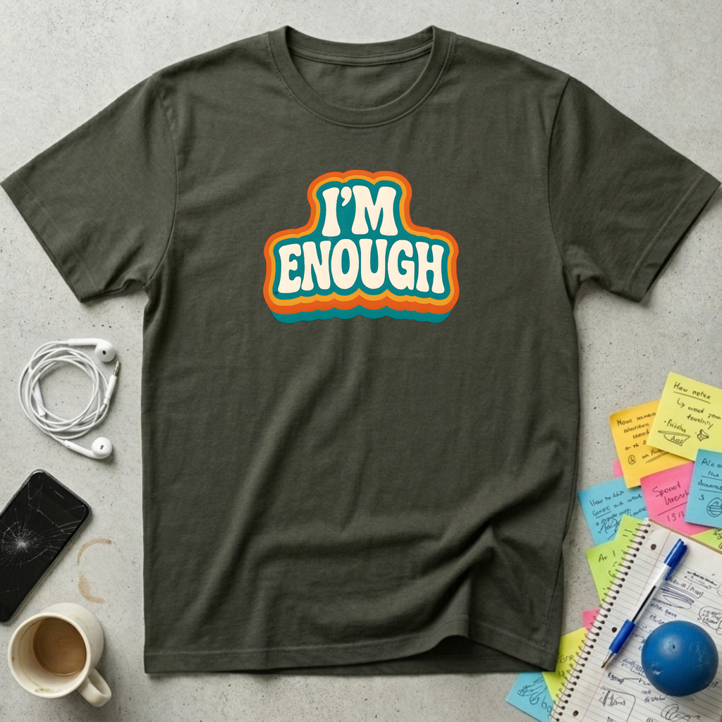 I'm Enough - Retro T-Shirt