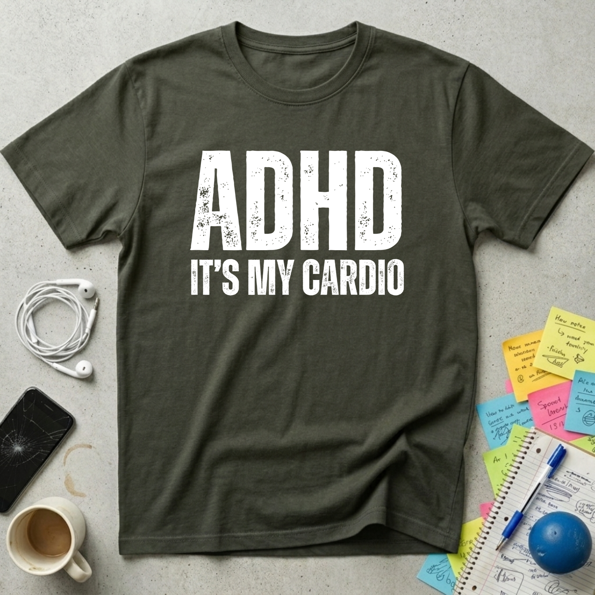 ADHD It's My Cardio T-Shirt
