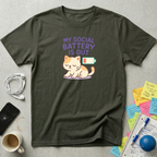 Social Battery Out T-Shirt
