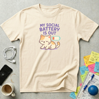 Social Battery Out T-Shirt