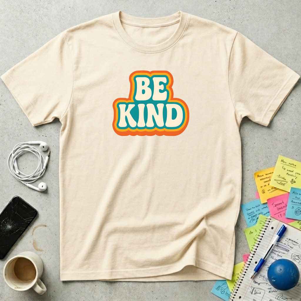 Be Kind - Retro T-Shirt