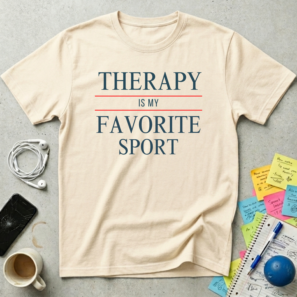 Therapy Is My Favorite Sport T-Shirt