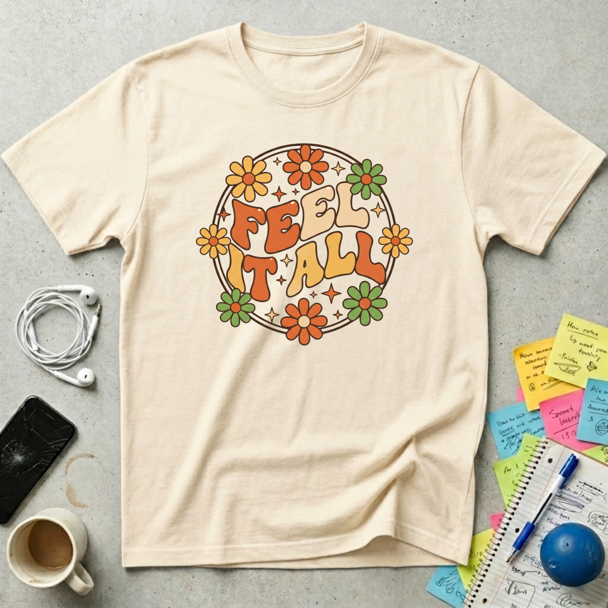 Feel It All - Retro T-Shirt