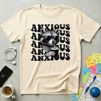 Anxious Chill Raccoon T-Shirt