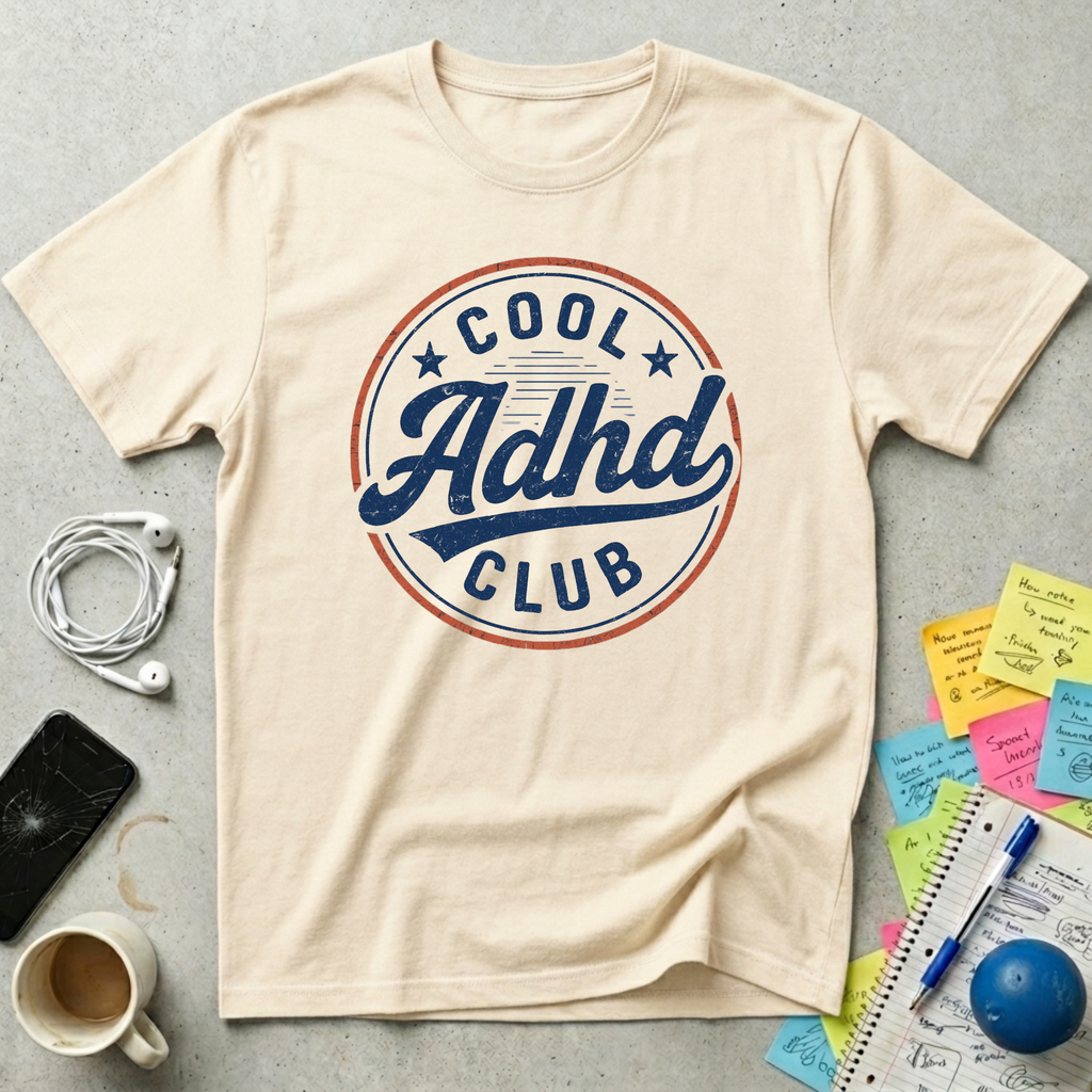 Cool ADHD Club T-Shirt