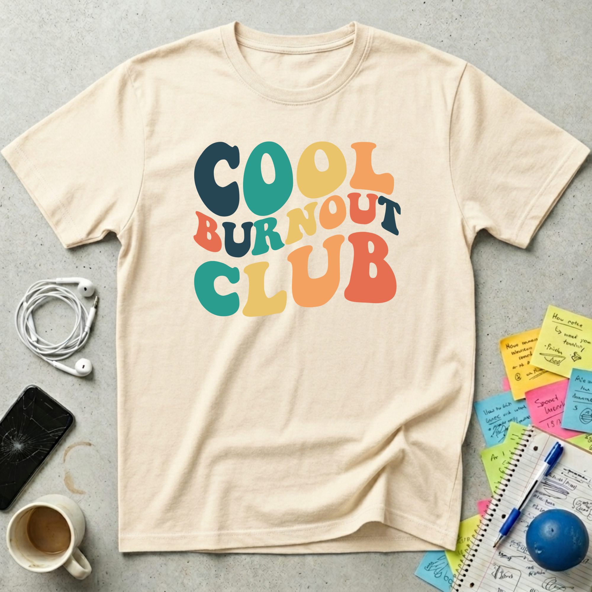 Cool Burnout Club T-Shirt