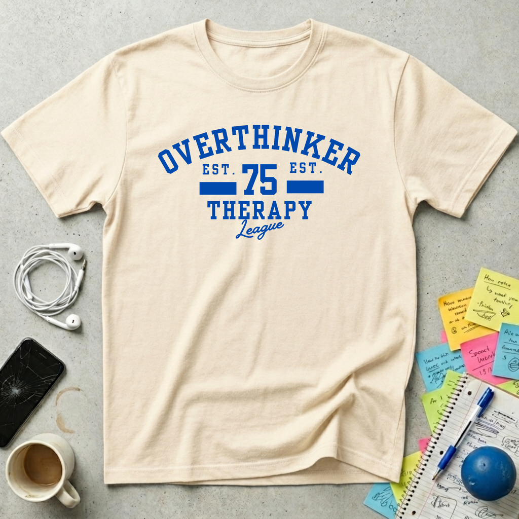 Overthinker Therapy League T-Shirt
