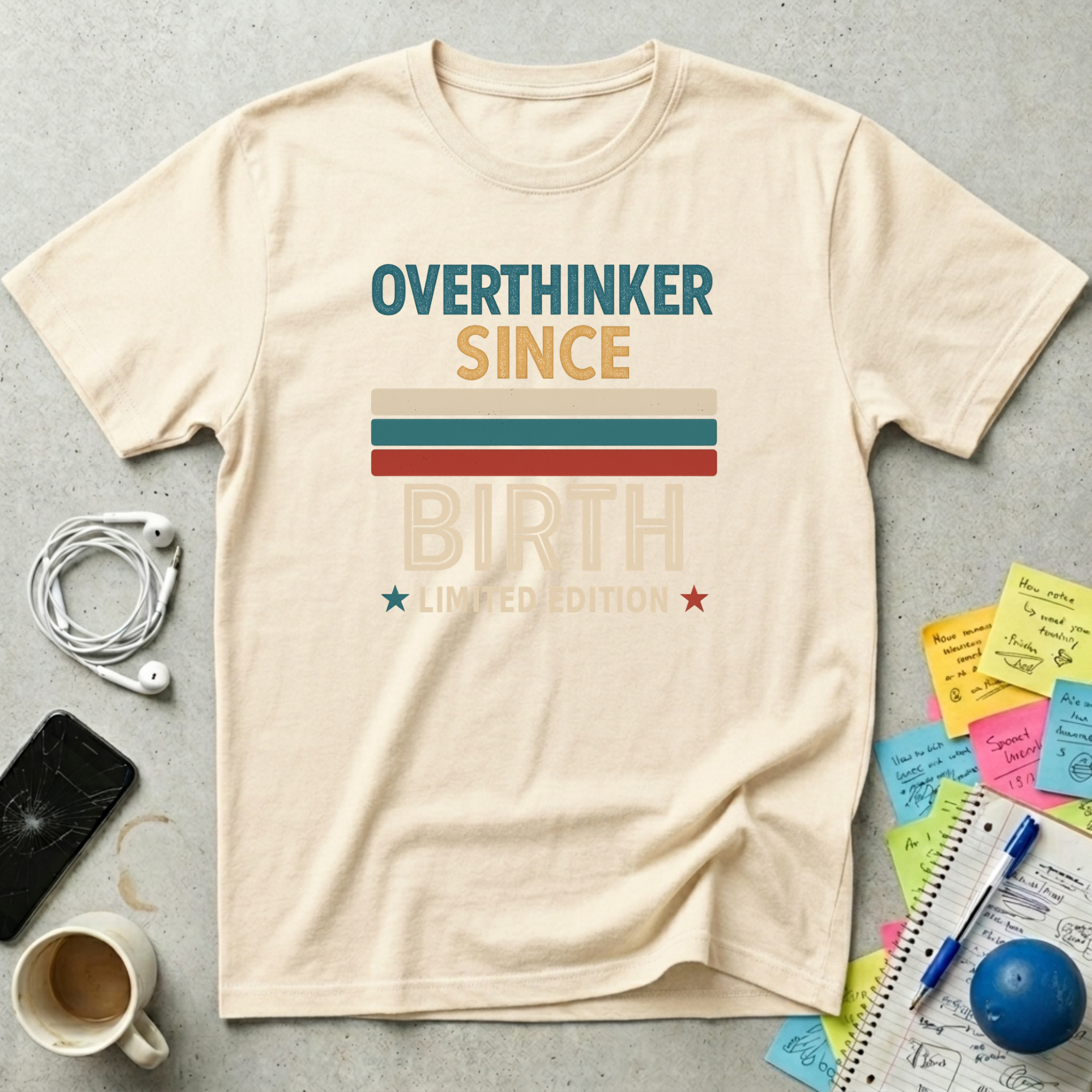 Overthinker Since Birth T-Shirt