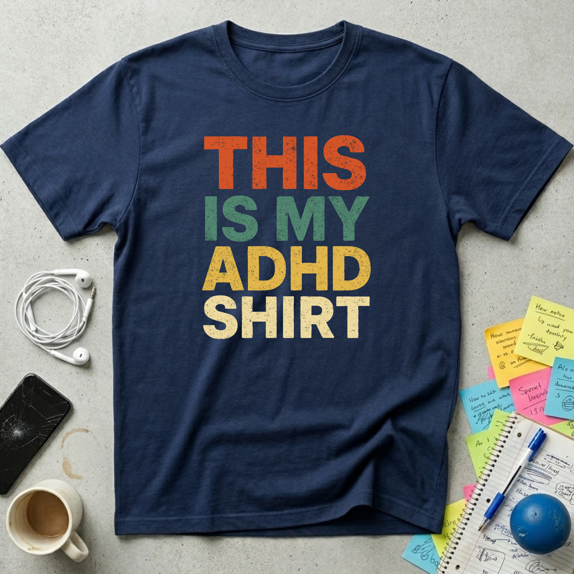 This Is My ADHD Shirt T-Shirt