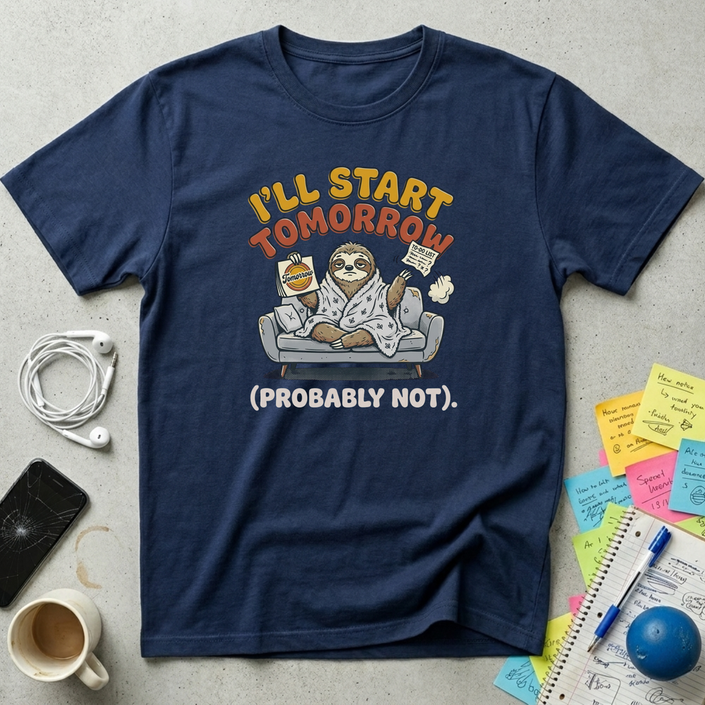 I'll Start Tomorrow T-Shirt