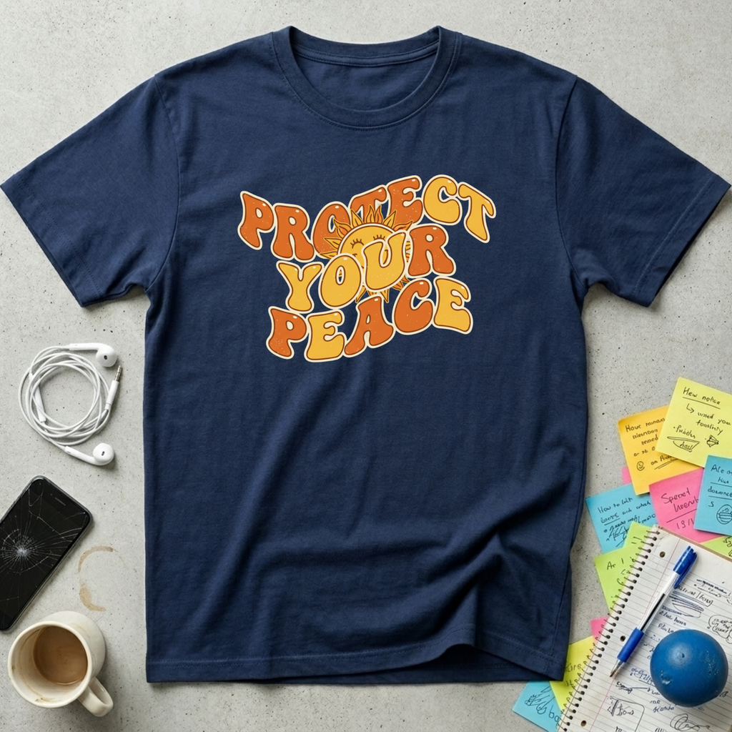Protect Your Peace Retro T-Shirt