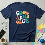 Cool ADHD Club Retro Wavy T-Shirt