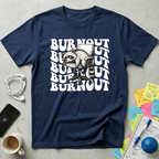 Burnout Wave Raccoon T-Shirt