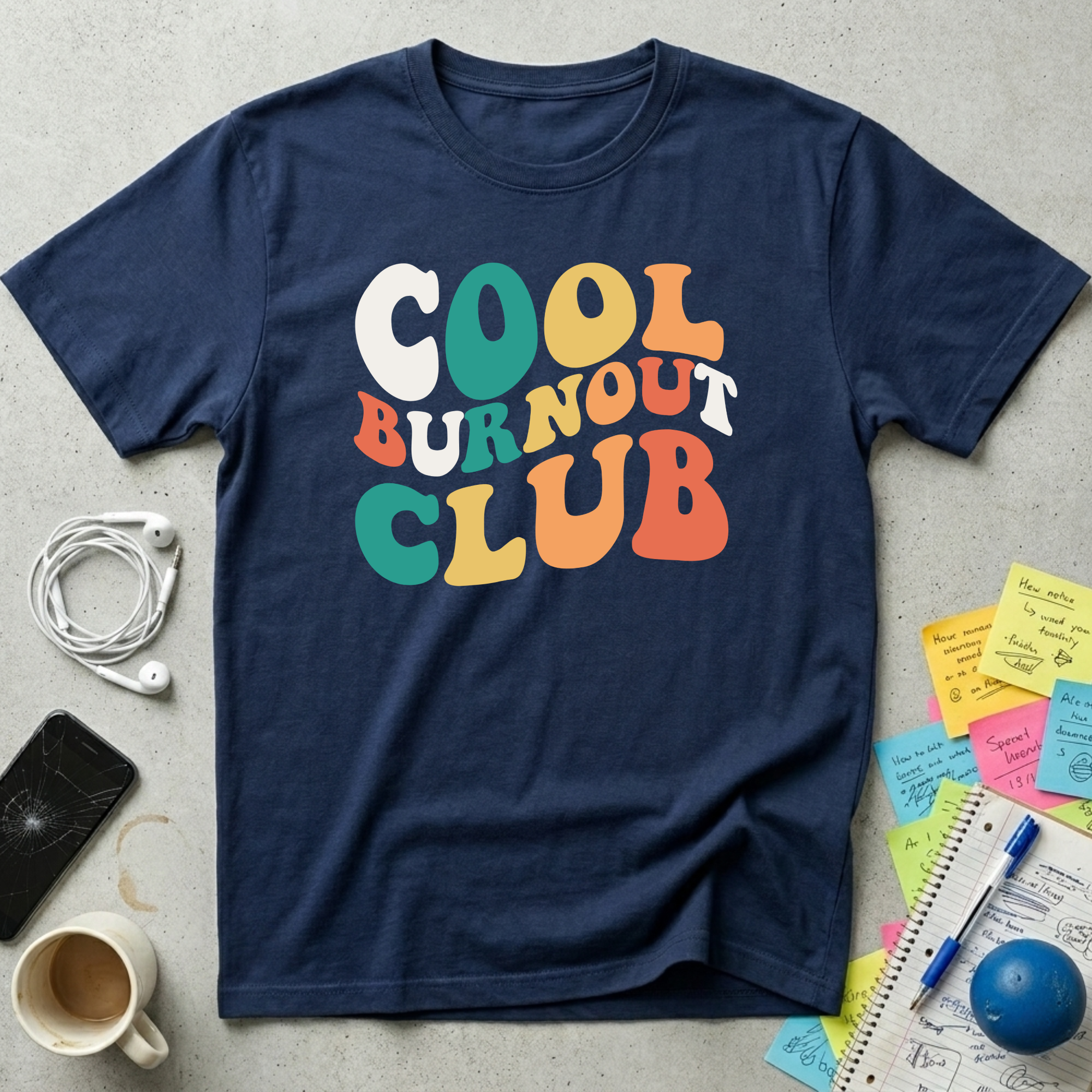 Cool Burnout Club T-Shirt