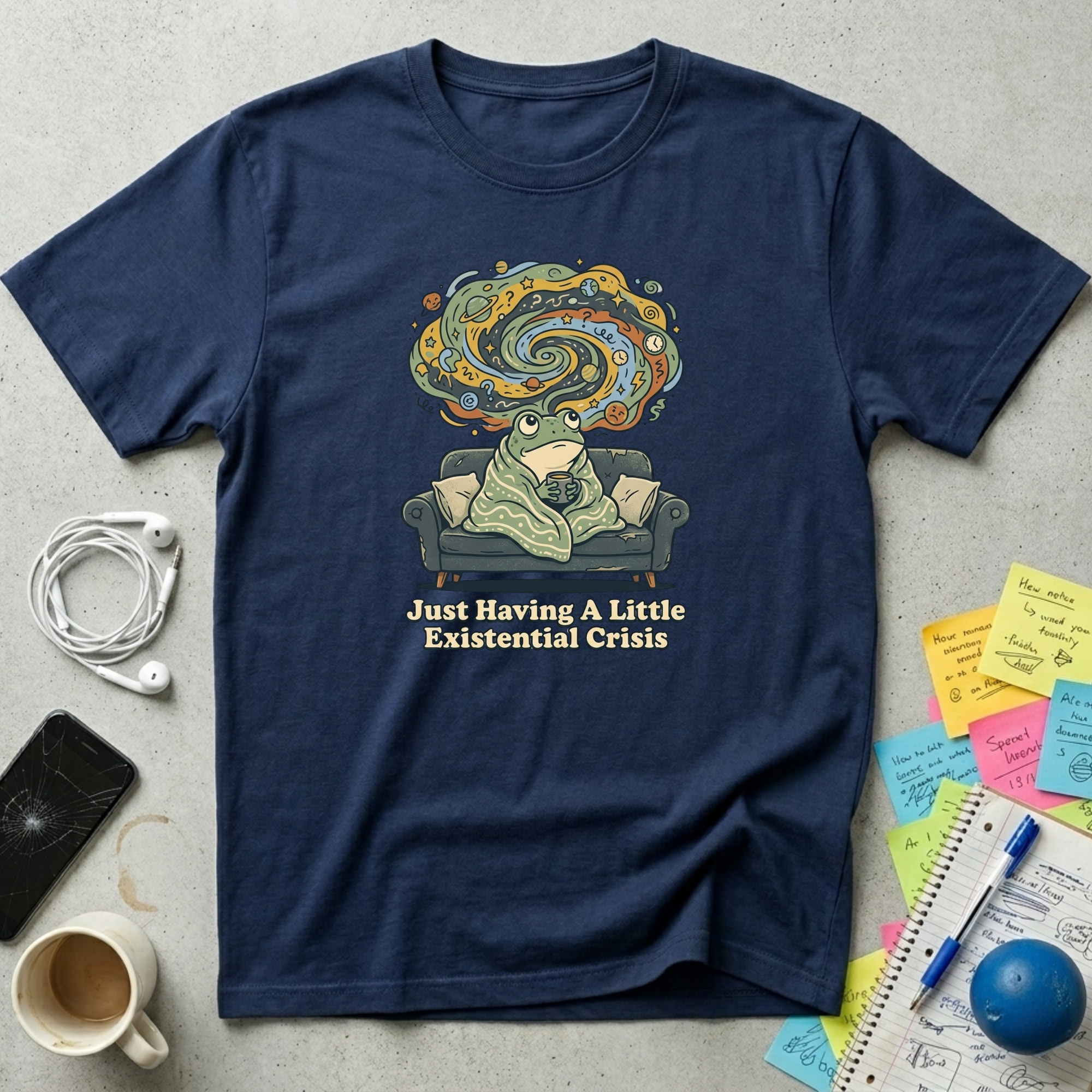 Frog Existencial Crisis T-Shirt