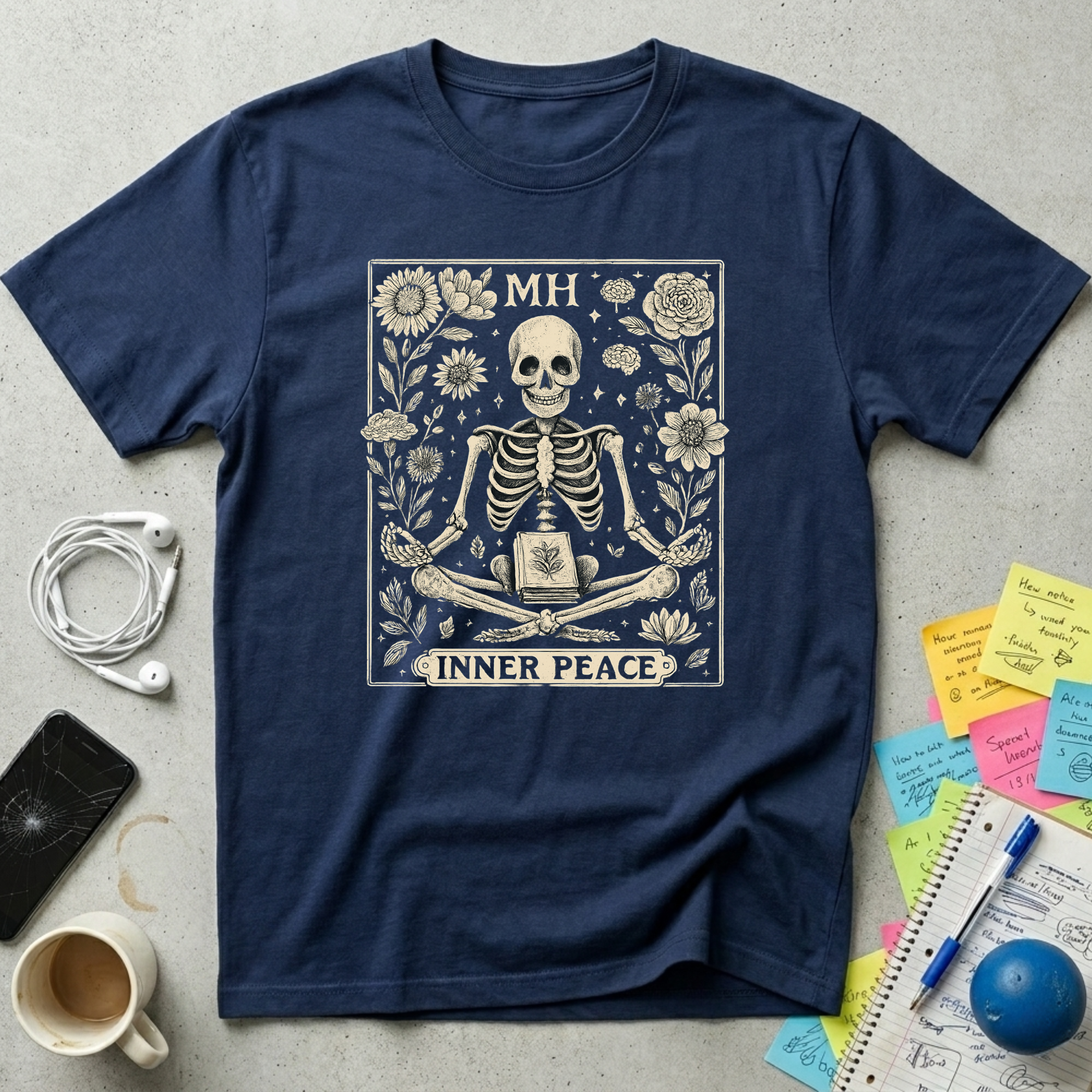Inner Peace Tarot Card T-Shirt