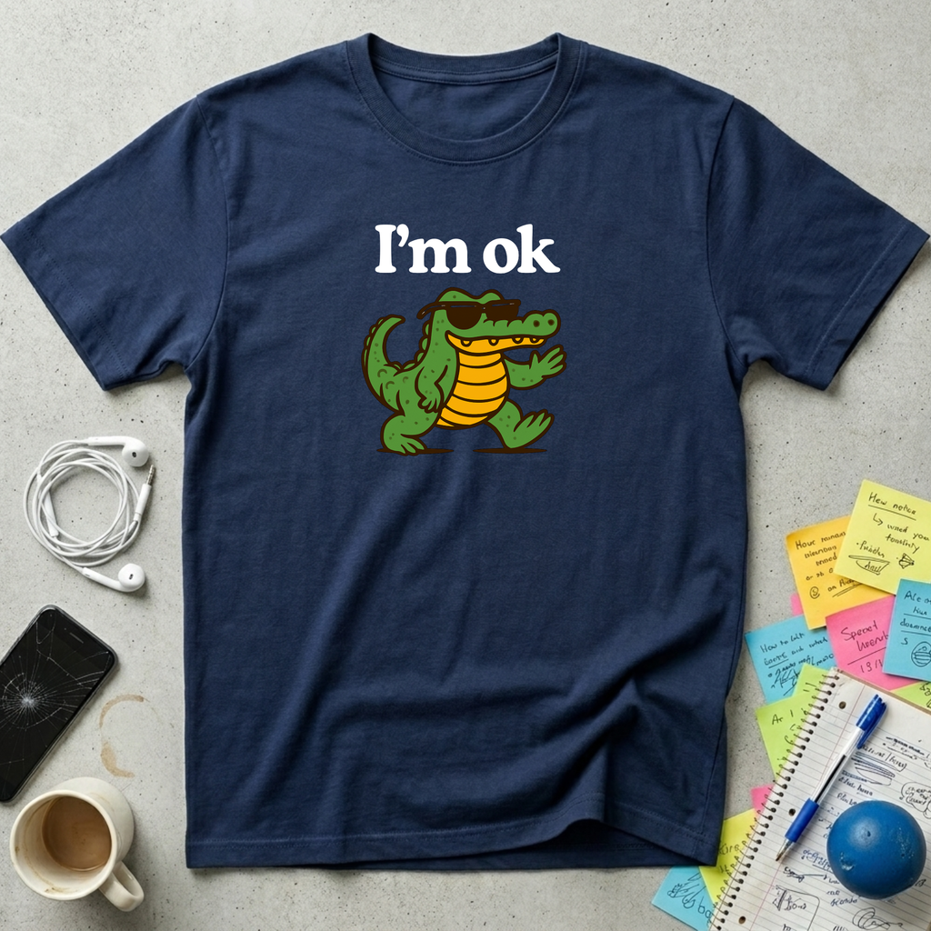 I'm Ok Cool Croc T-Shirt