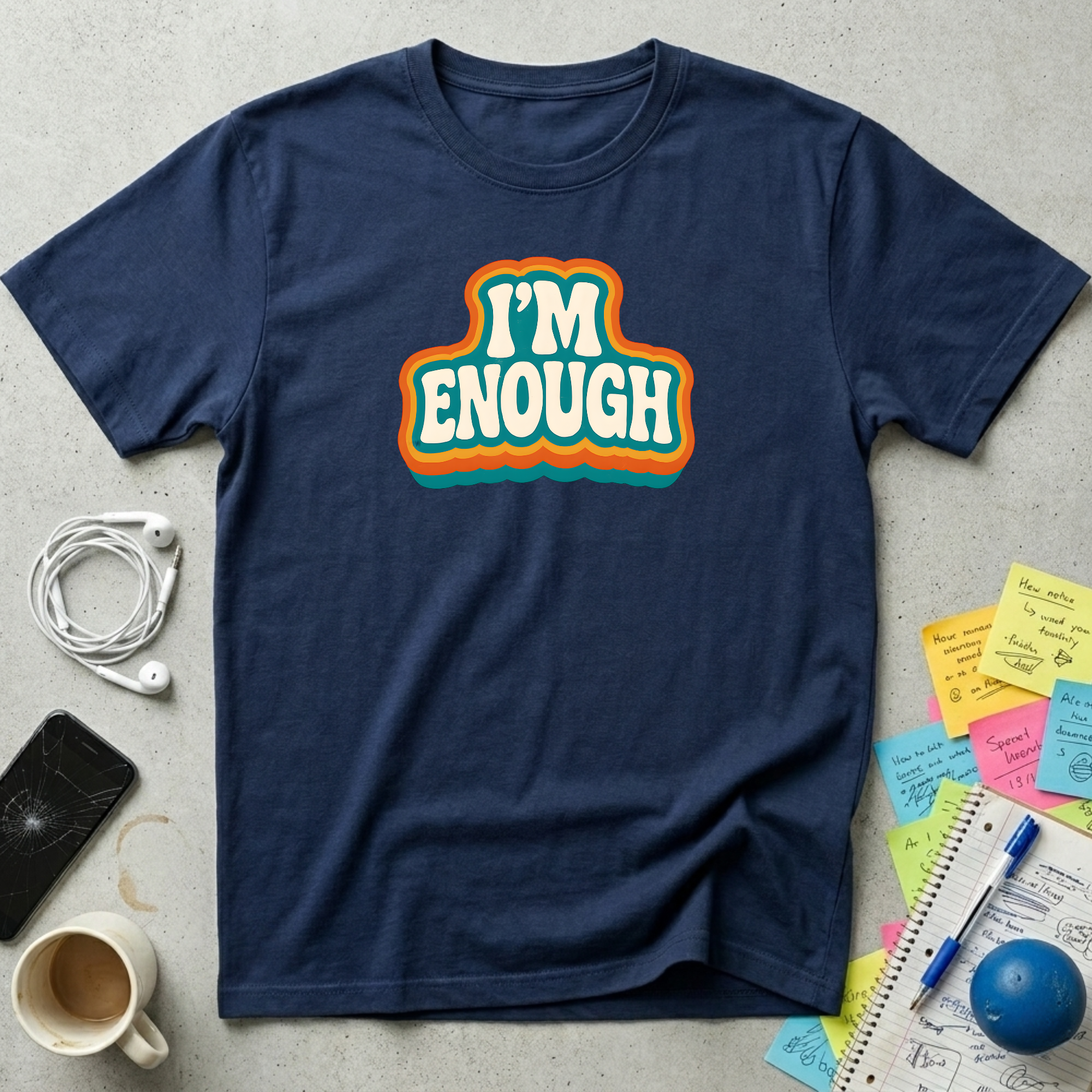 I'm Enough - Retro T-Shirt