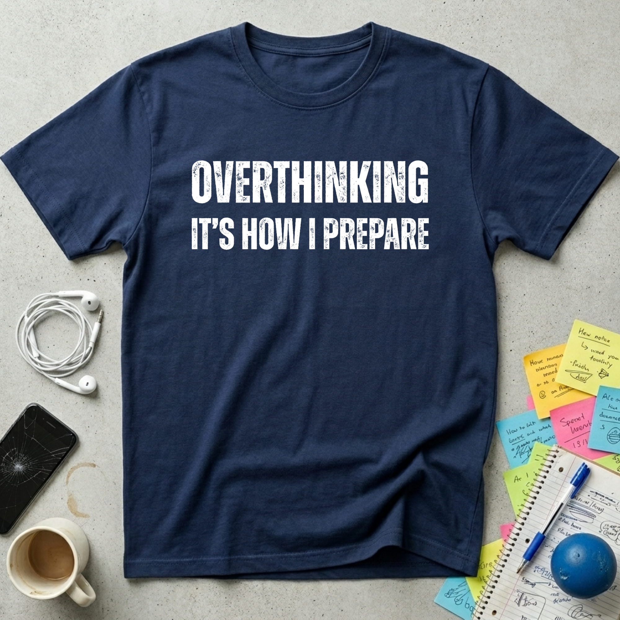 Overthinking It's How I Prepare T-Shirt