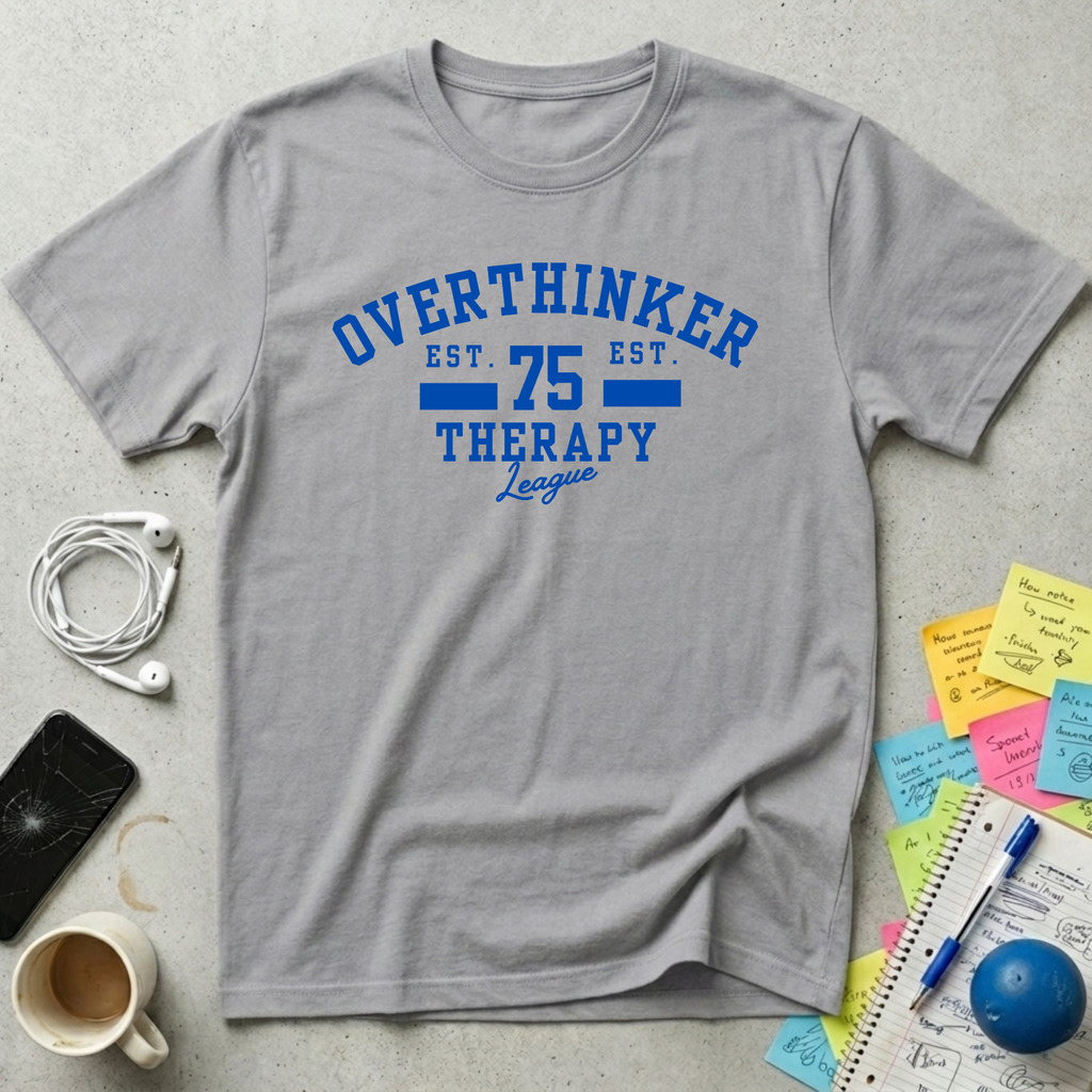 Overthinker Therapy League T-Shirt