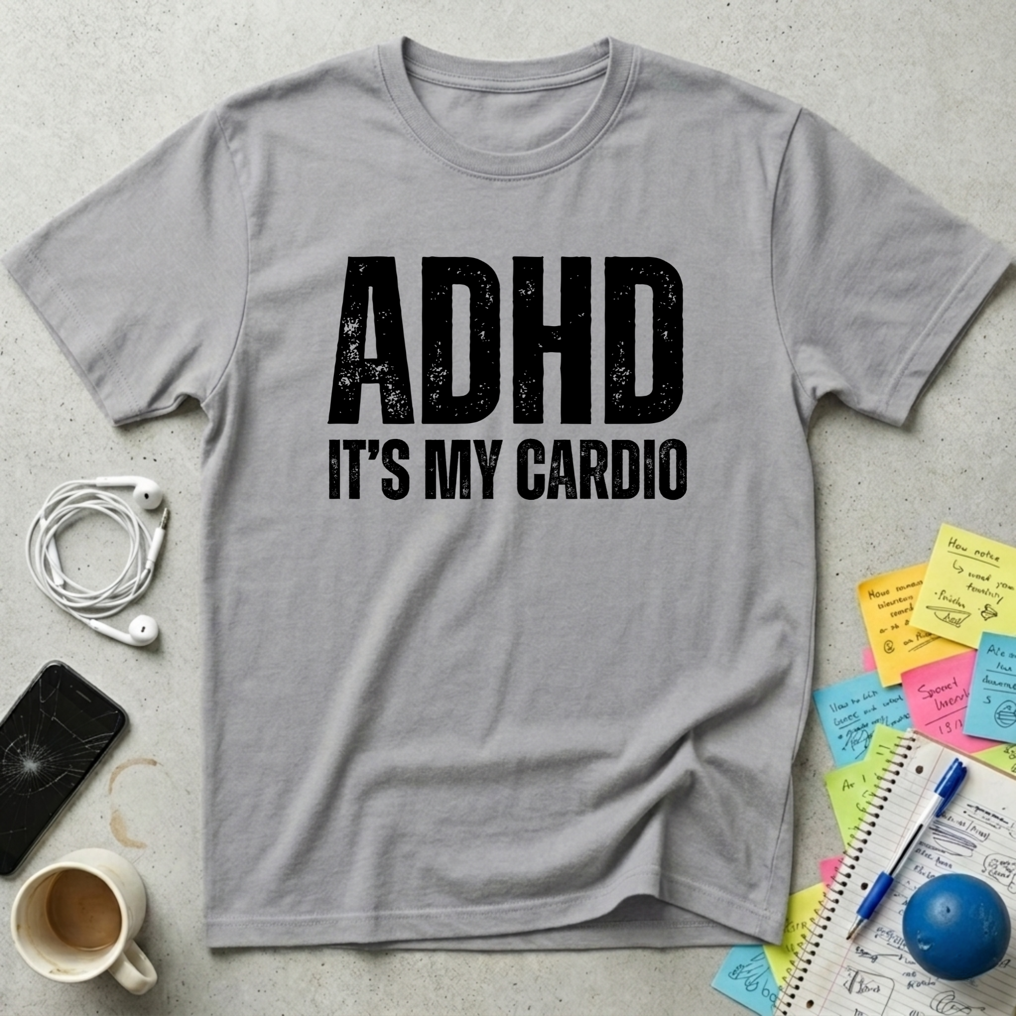 ADHD It's My Cardio T-Shirt