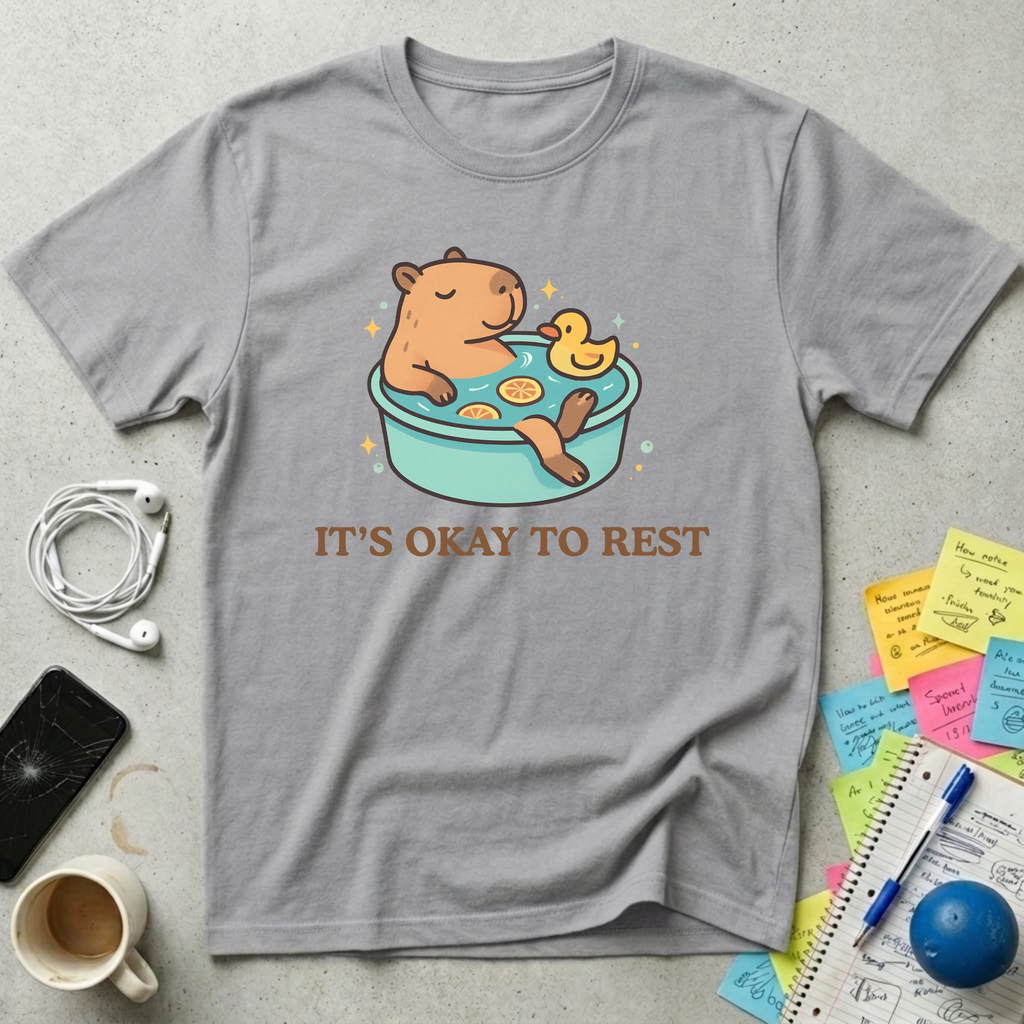 Capybara It's Ok to Rest T-Shirt