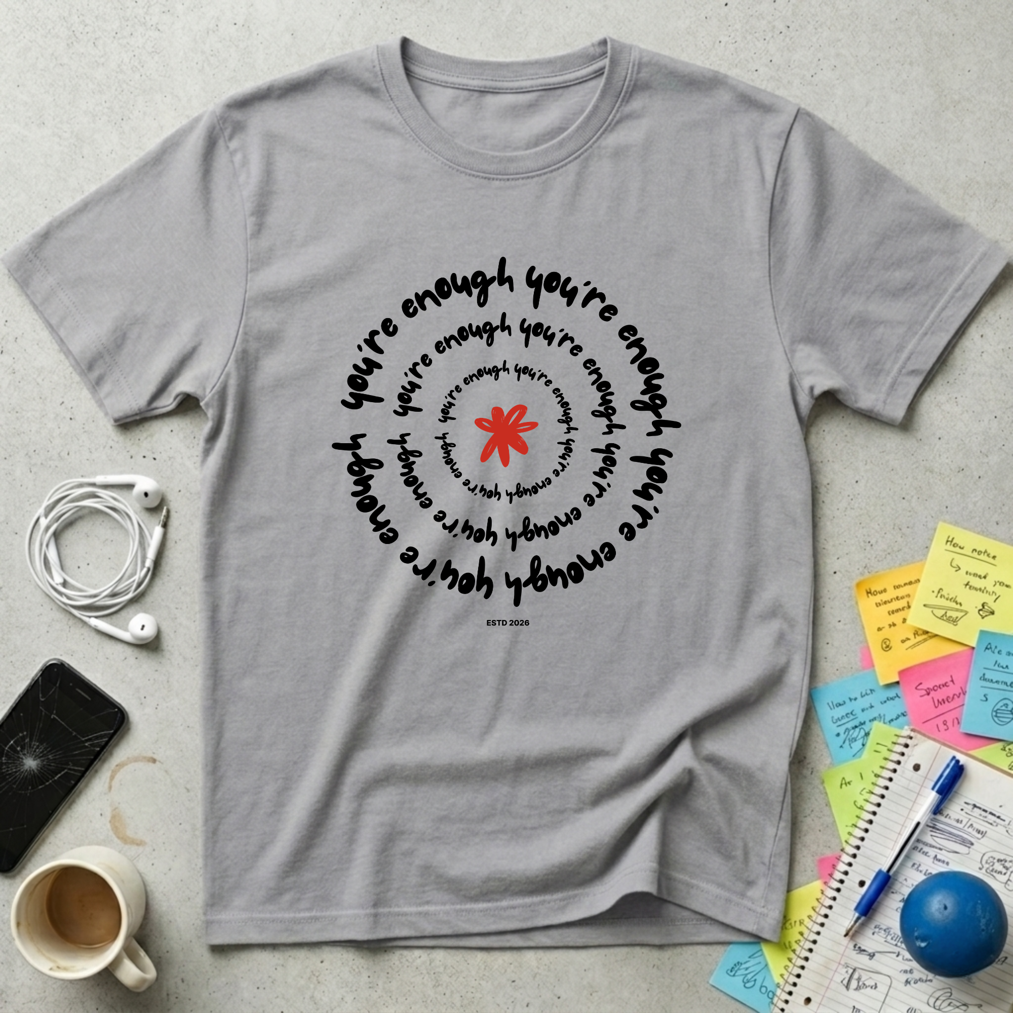 You're Enough Spiral T-Shirt