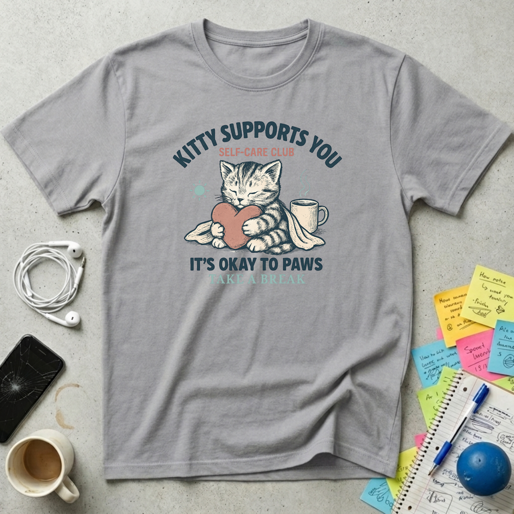 Kitty Supports You T-Shirt