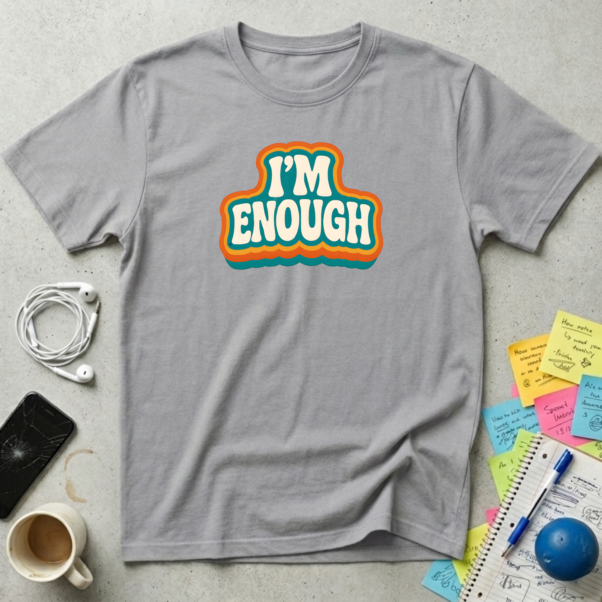 I'm Enough - Retro T-Shirt