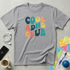 Cool ADHD Club Retro Wavy T-Shirt
