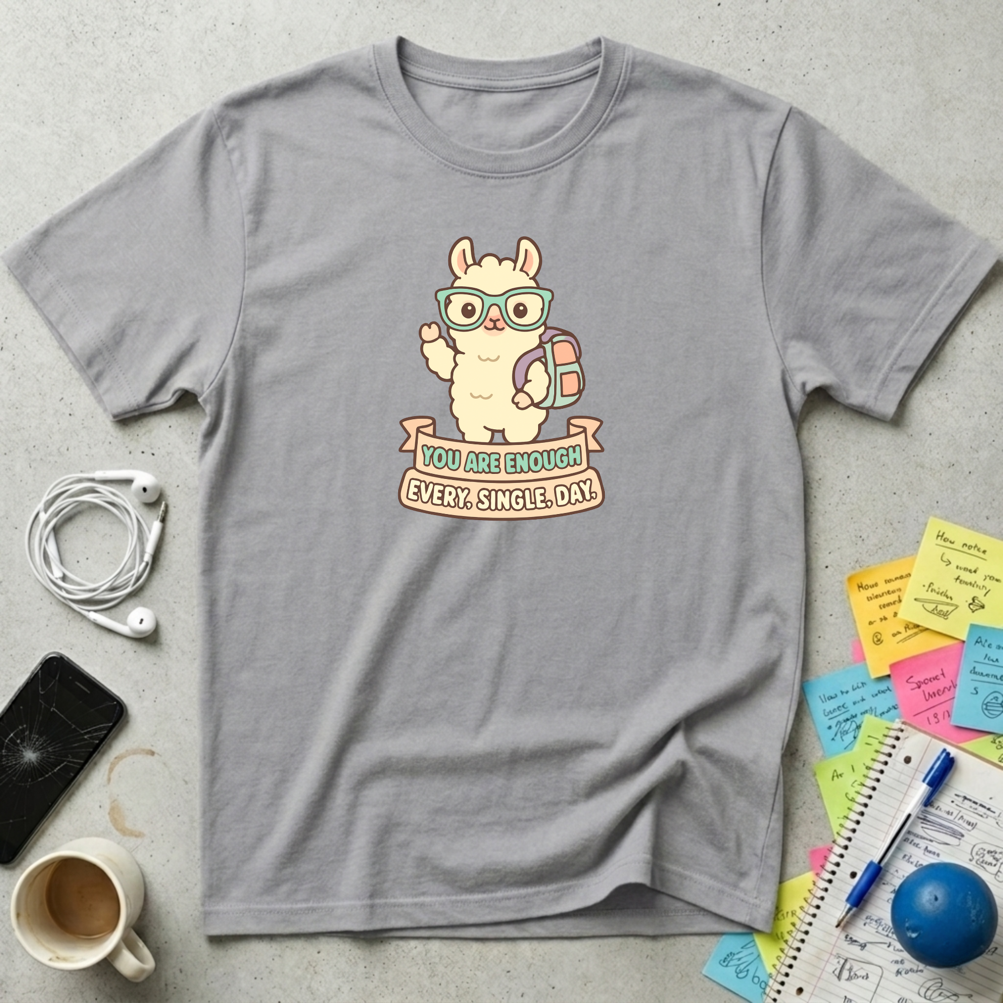 Cute Llama Encouragement T-Shirt