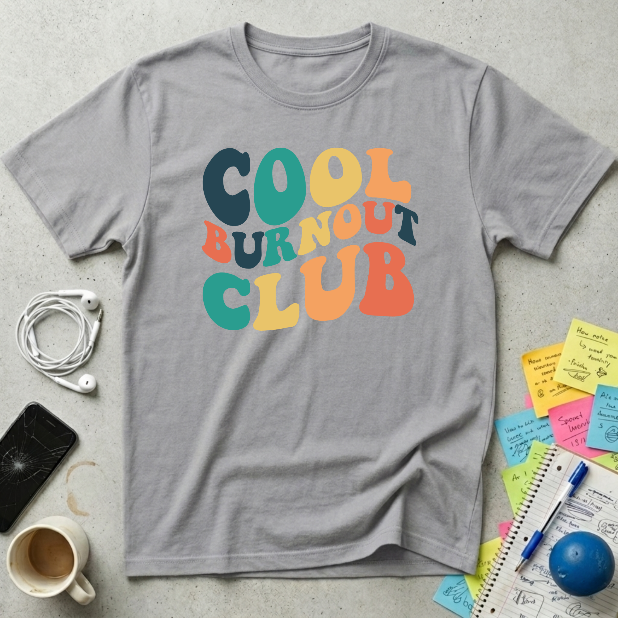 Cool Burnout Club T-Shirt