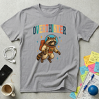 Overthinker Raccoon Astronaut T-Shirt
