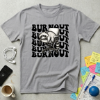 Burnout Wave Raccoon T-Shirt
