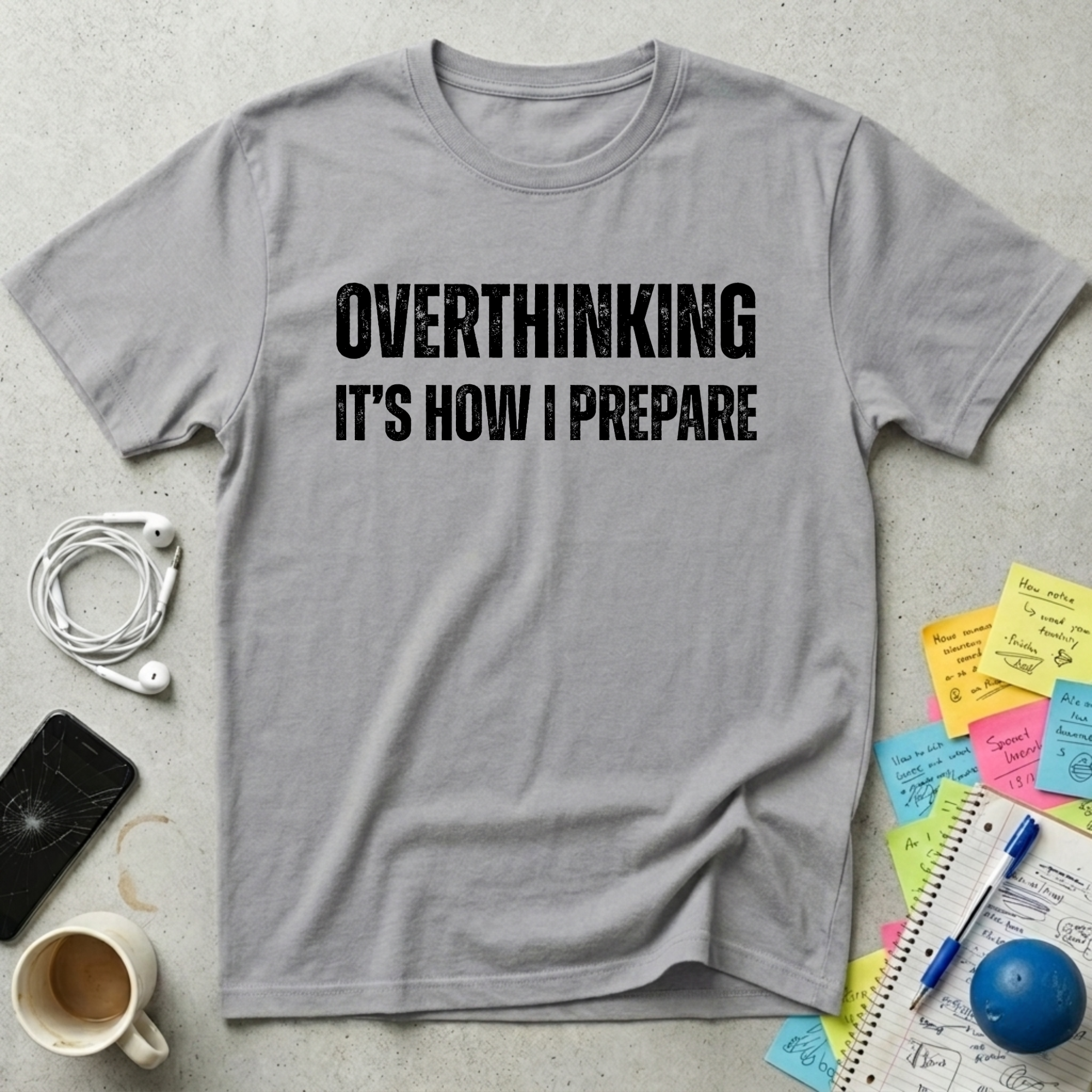 Overthinking It's How I Prepare T-Shirt