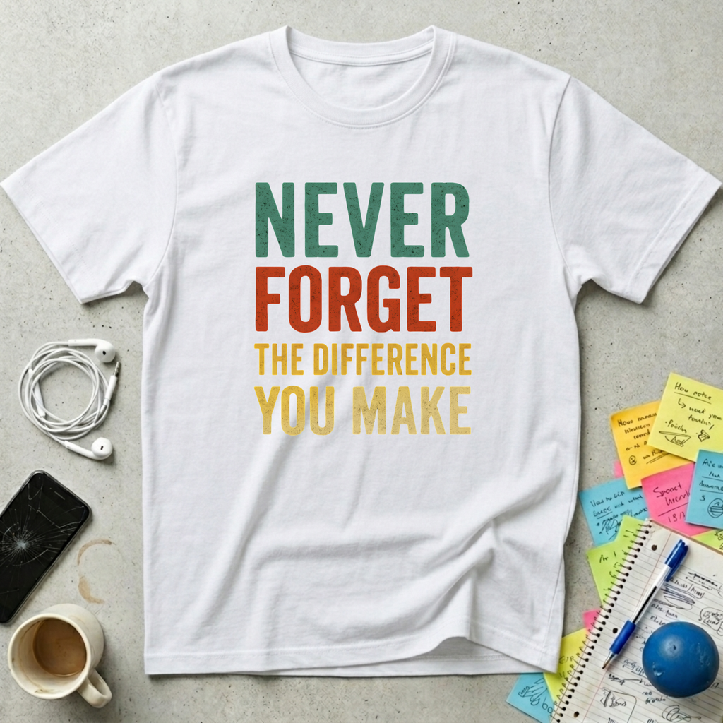 Never Forget the Difference T-Shirt