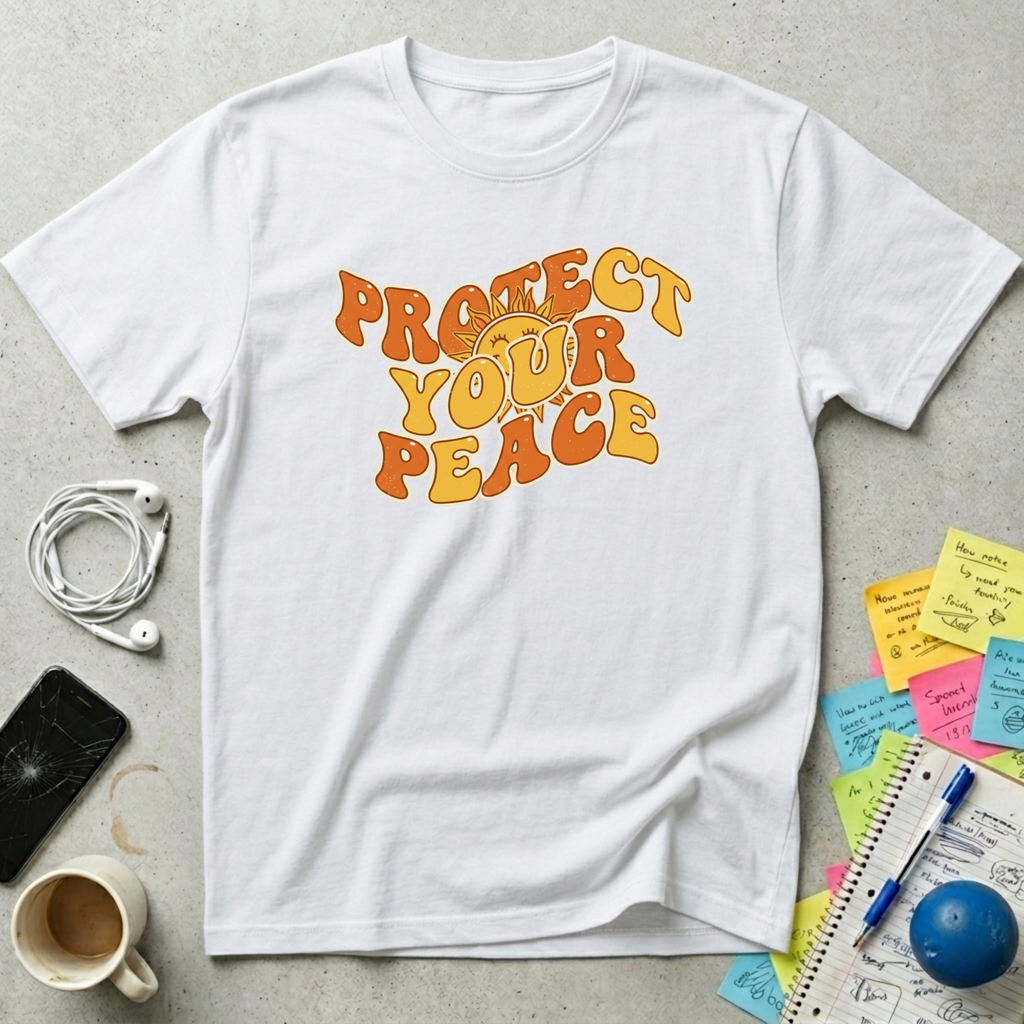 Protect Your Peace Retro T-Shirt