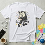 Raccoon Everything Is Fine T-Shirt