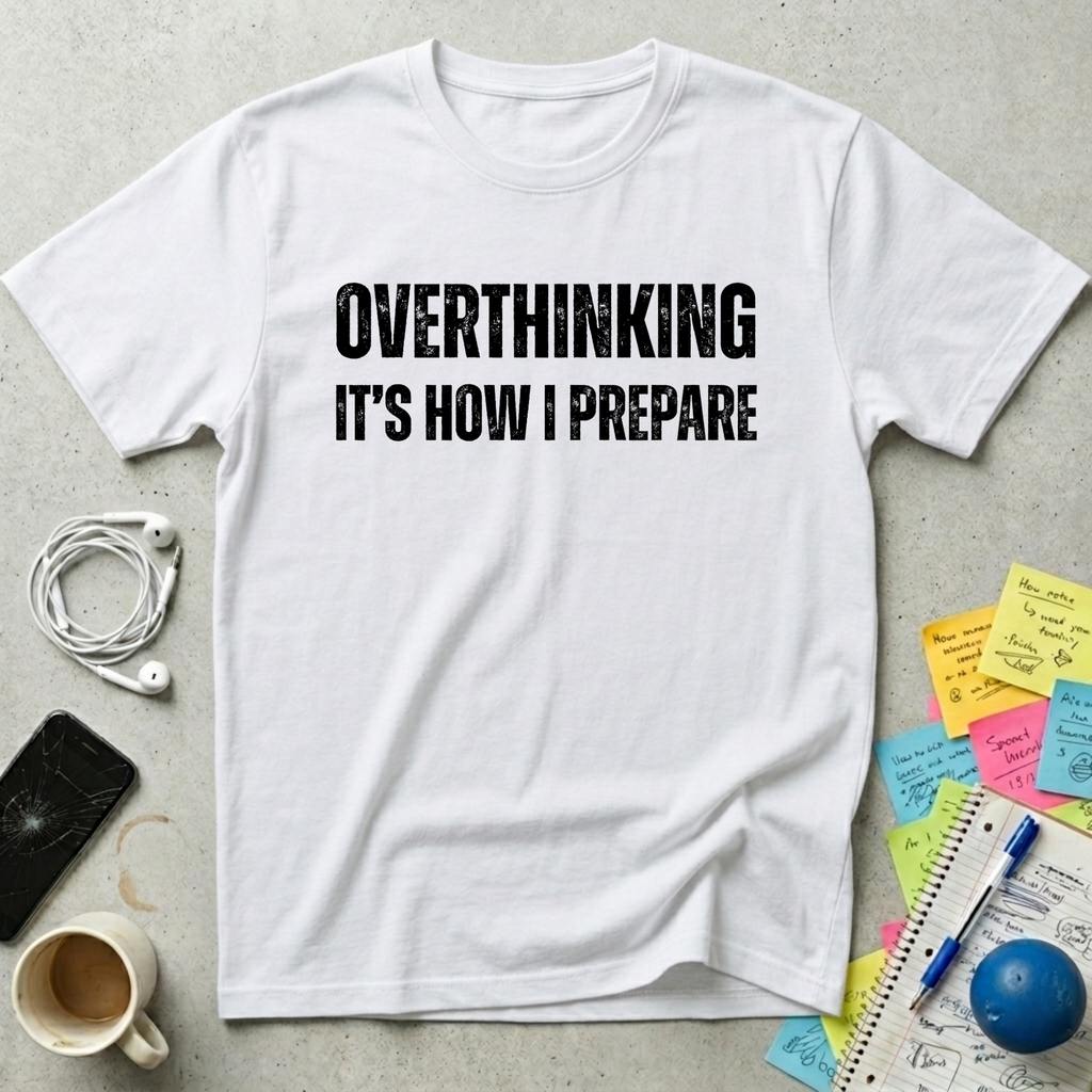 Overthinking It's How I Prepare T-Shirt