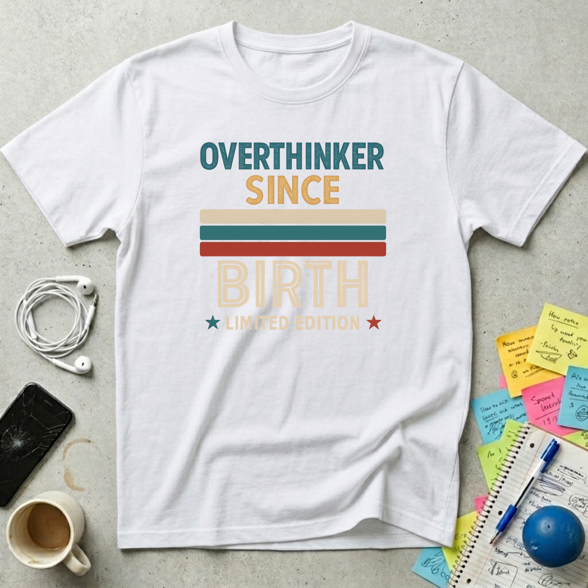 Overthinker Since Birth T-Shirt