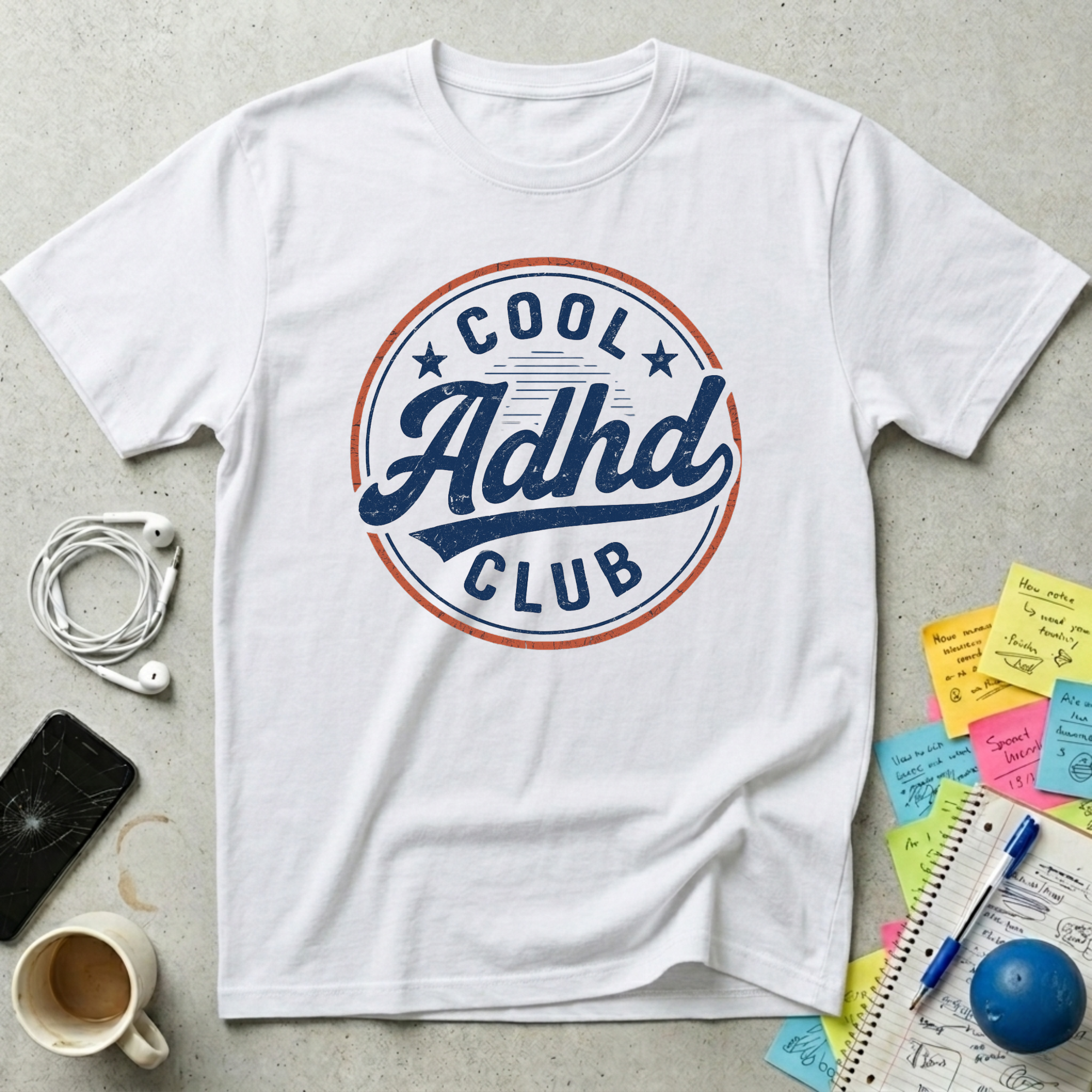 Cool ADHD Club T-Shirt