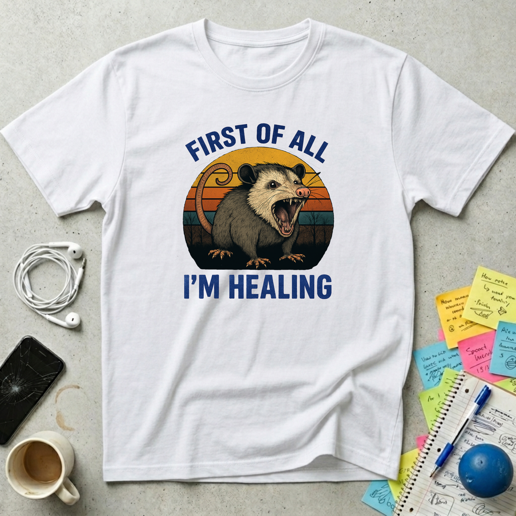 I'm Healing - Opossum T-Shirt