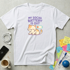 Social Battery Out T-Shirt