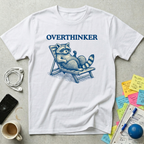 Overthinker Relax Raccoon T-Shirt