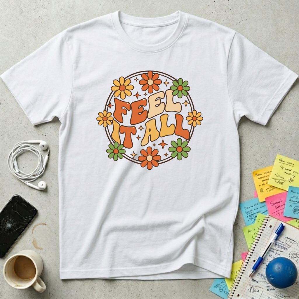 Feel It All - Retro T-Shirt