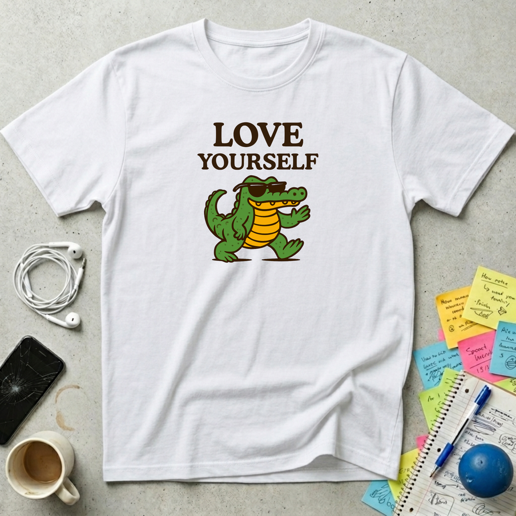 Love Yourself Cool Croc T-Shirt