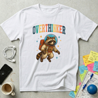 Overthinker Raccoon Astronaut T-Shirt