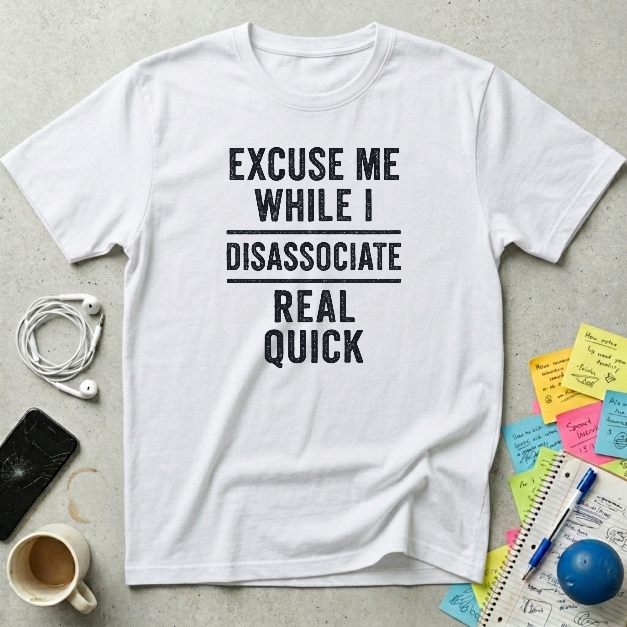 Excuse Me While I Disassociate T-Shirt